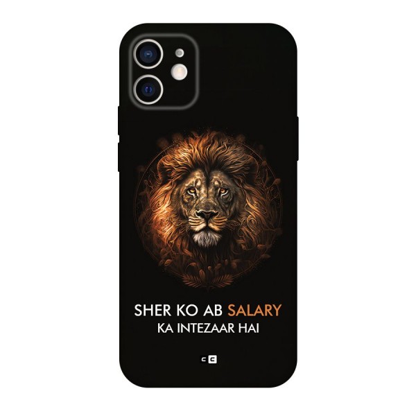 Sher On Salary Back Case for iPhone 12 Pro